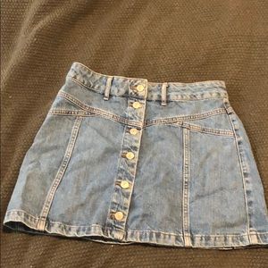 Jean skirt